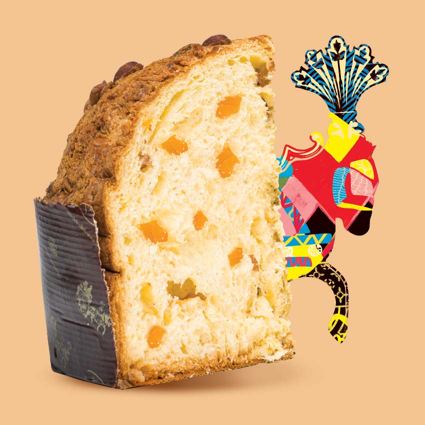 Panettone Mandorlato Siciliano 750gr Di Stefano