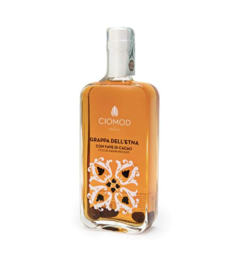 Etna Grappa with Cocoa Beans by Ciomod 50 CL